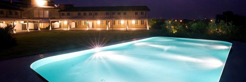 Hotel Motel Gold Calcinate Exterior foto